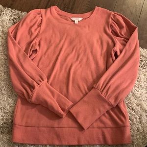 Puff long sleeve shirt